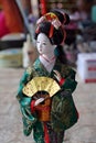 Japanese doll in KIMONO dress.